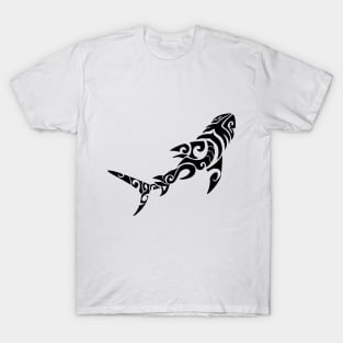 Tribal great shark T-Shirt